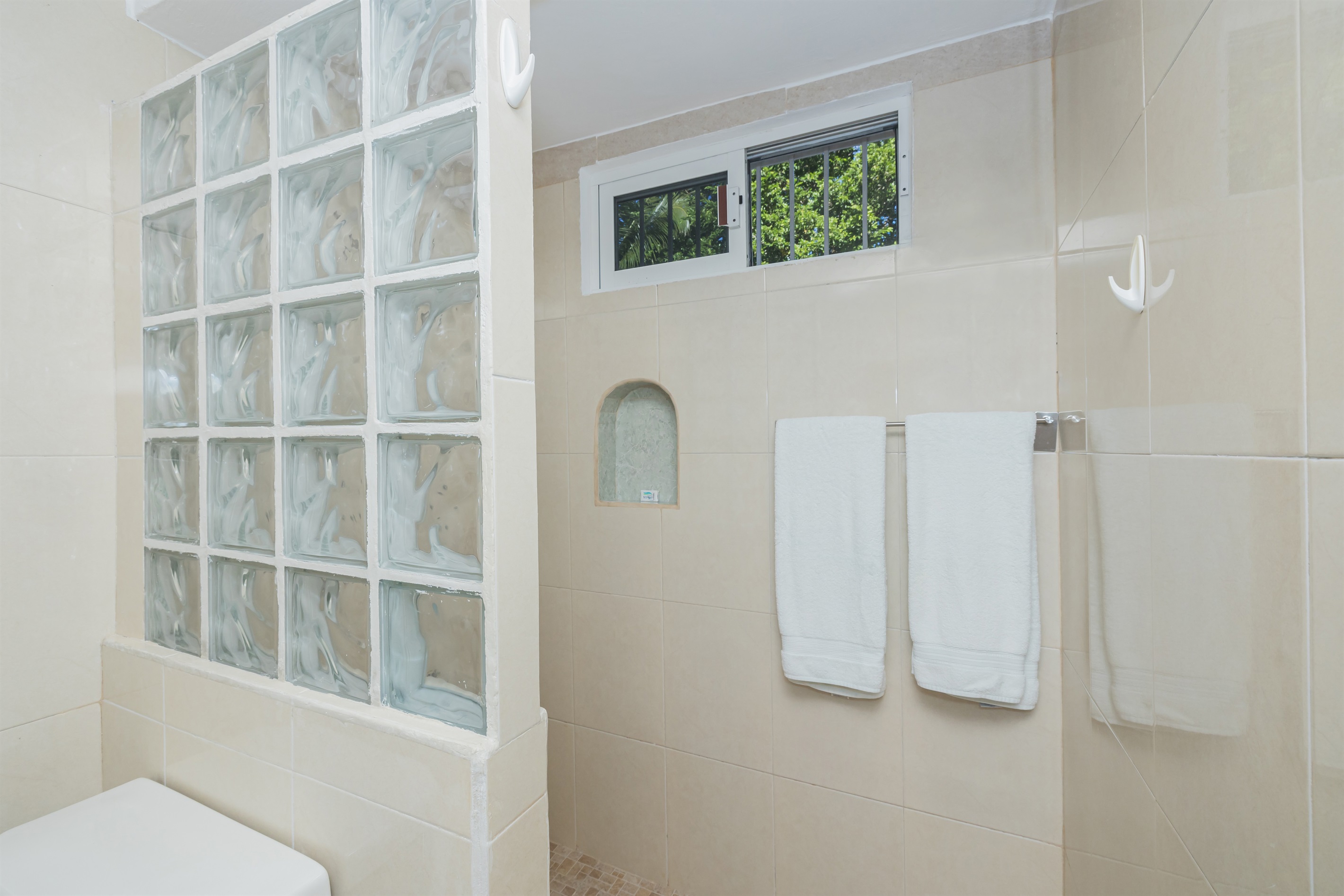 Bedroom 1 Private Bathroom with Walk-in Shower