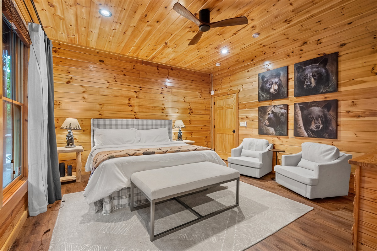 Primary Suite on the First Floor (Bedroom 1)