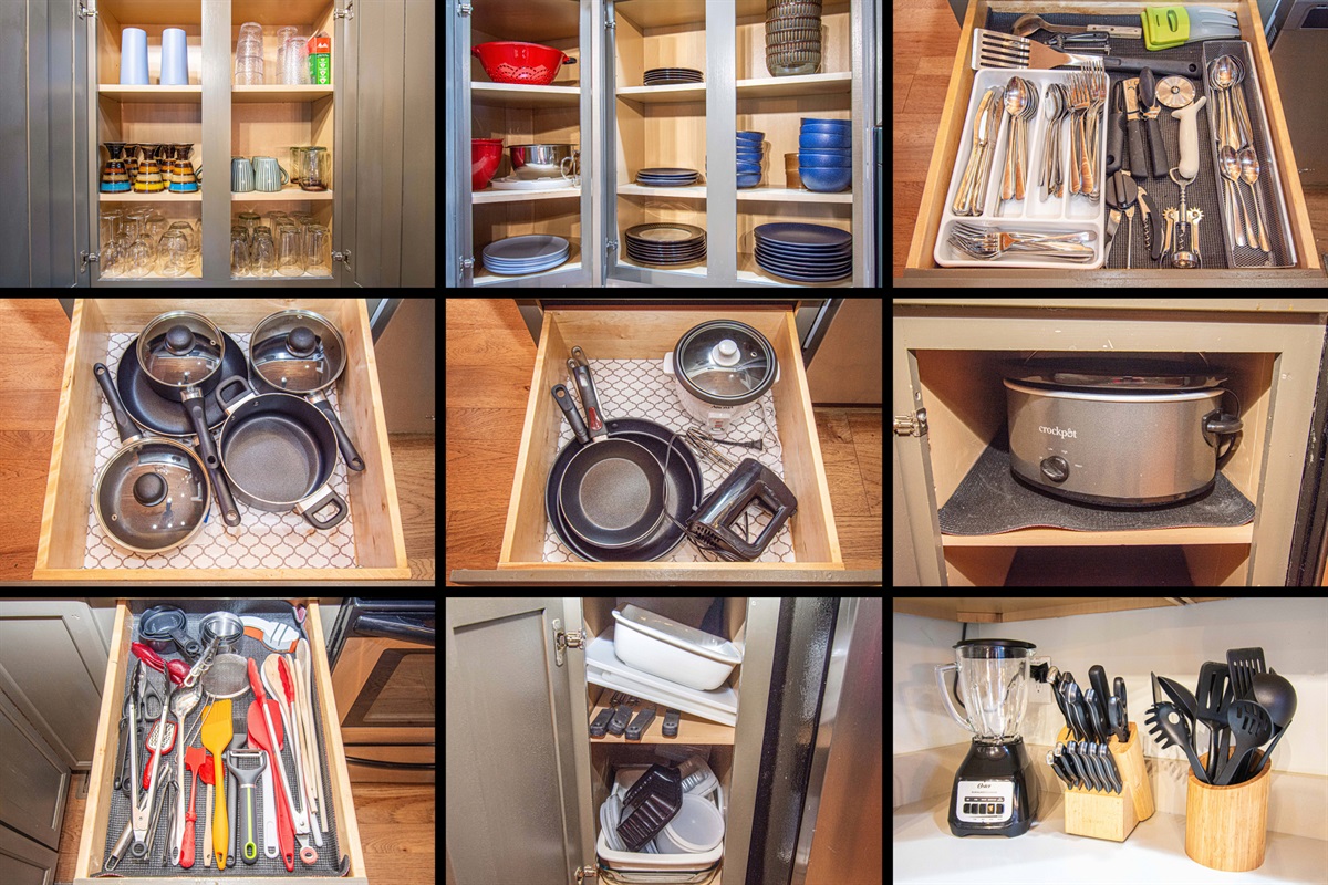 The kitchen is well stocked and maintained. Everyhting you will need to prepare meals.