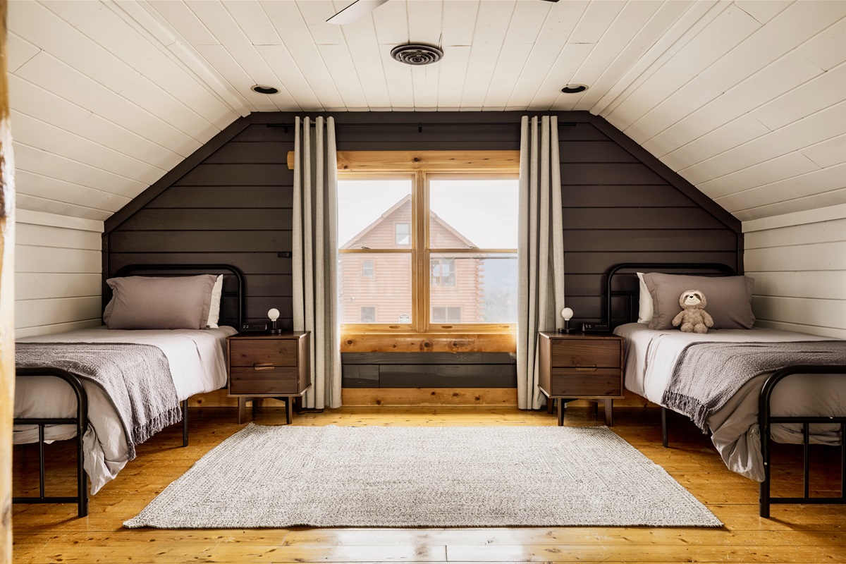 Cozy nights and shared dreams await in our charming attic hideaway