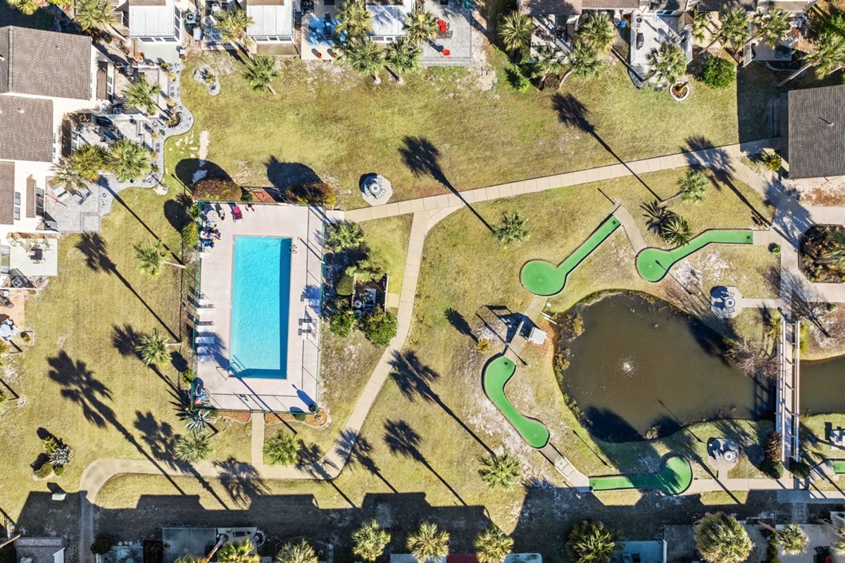 Resort Putt Putt Area and Kimberly Pool