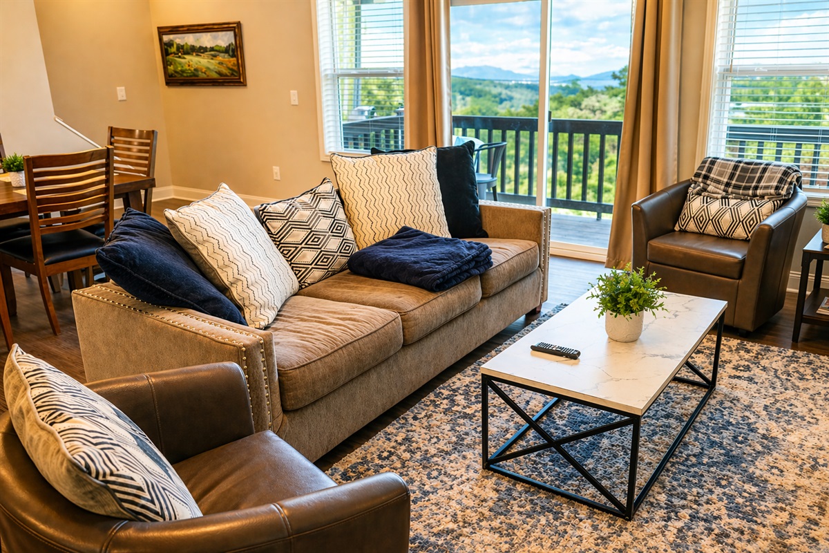 Gather, relax, and unwind in this spacious living area.
