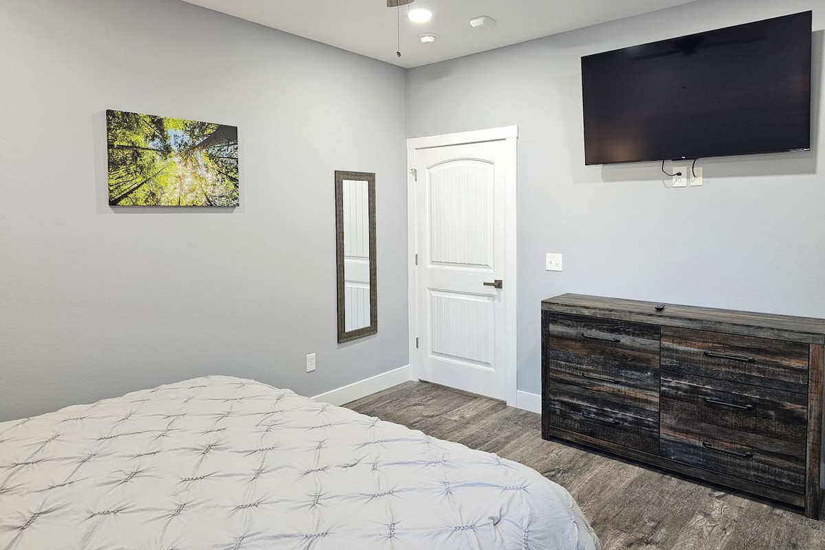 Clean modern design throughout every bedroom