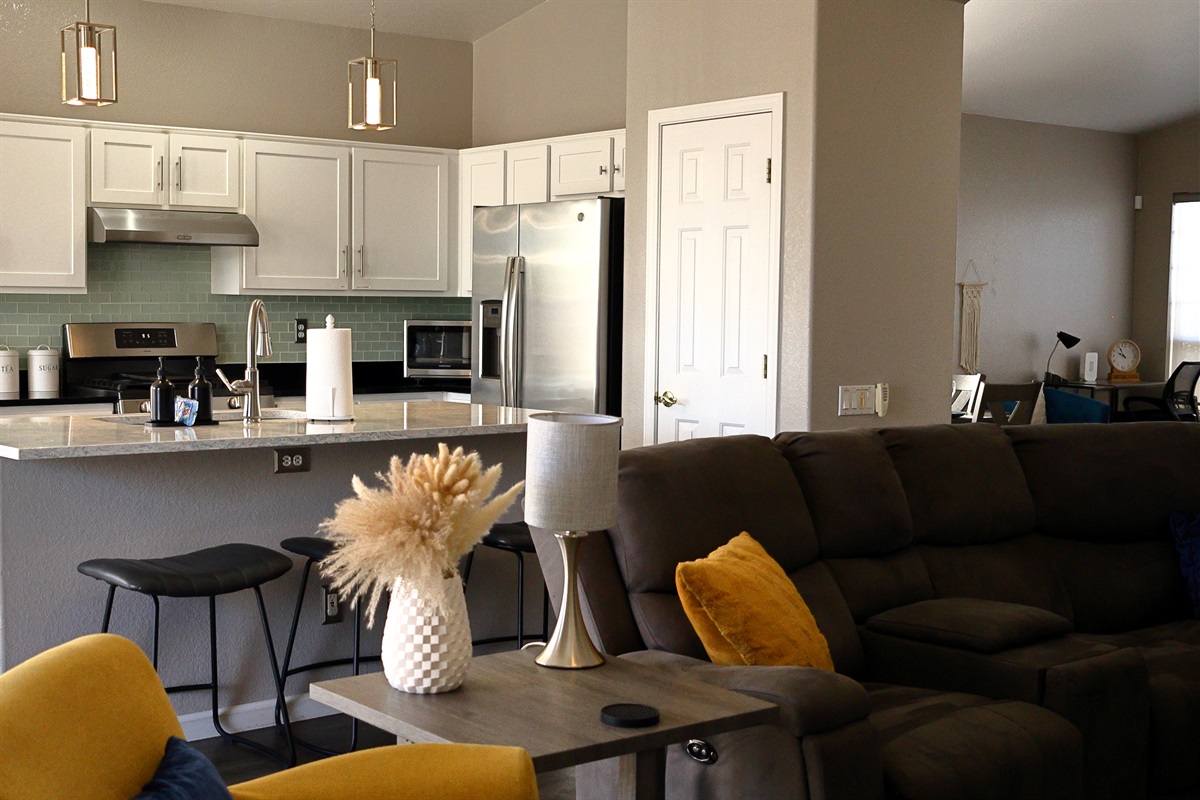 Open concept makes it easy to create some great family memories.