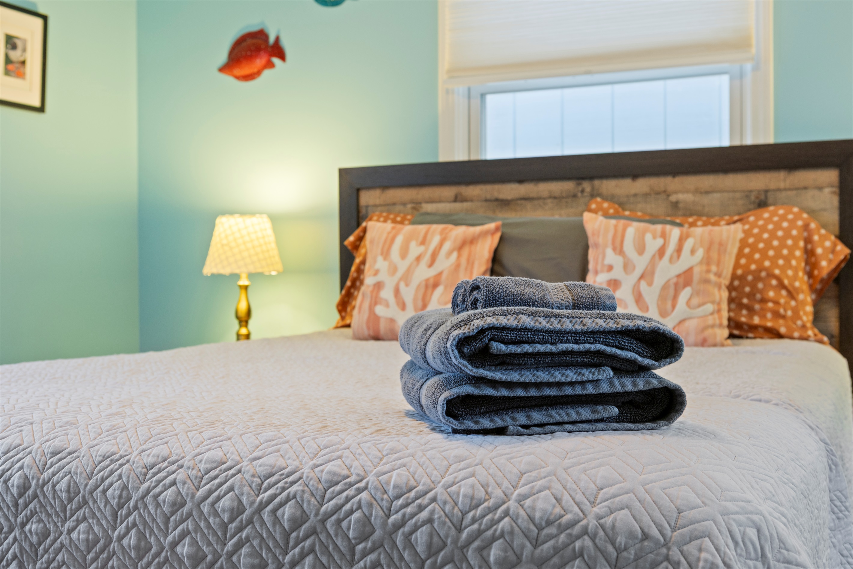 Enjoy a night of sleep in Bedroom 2