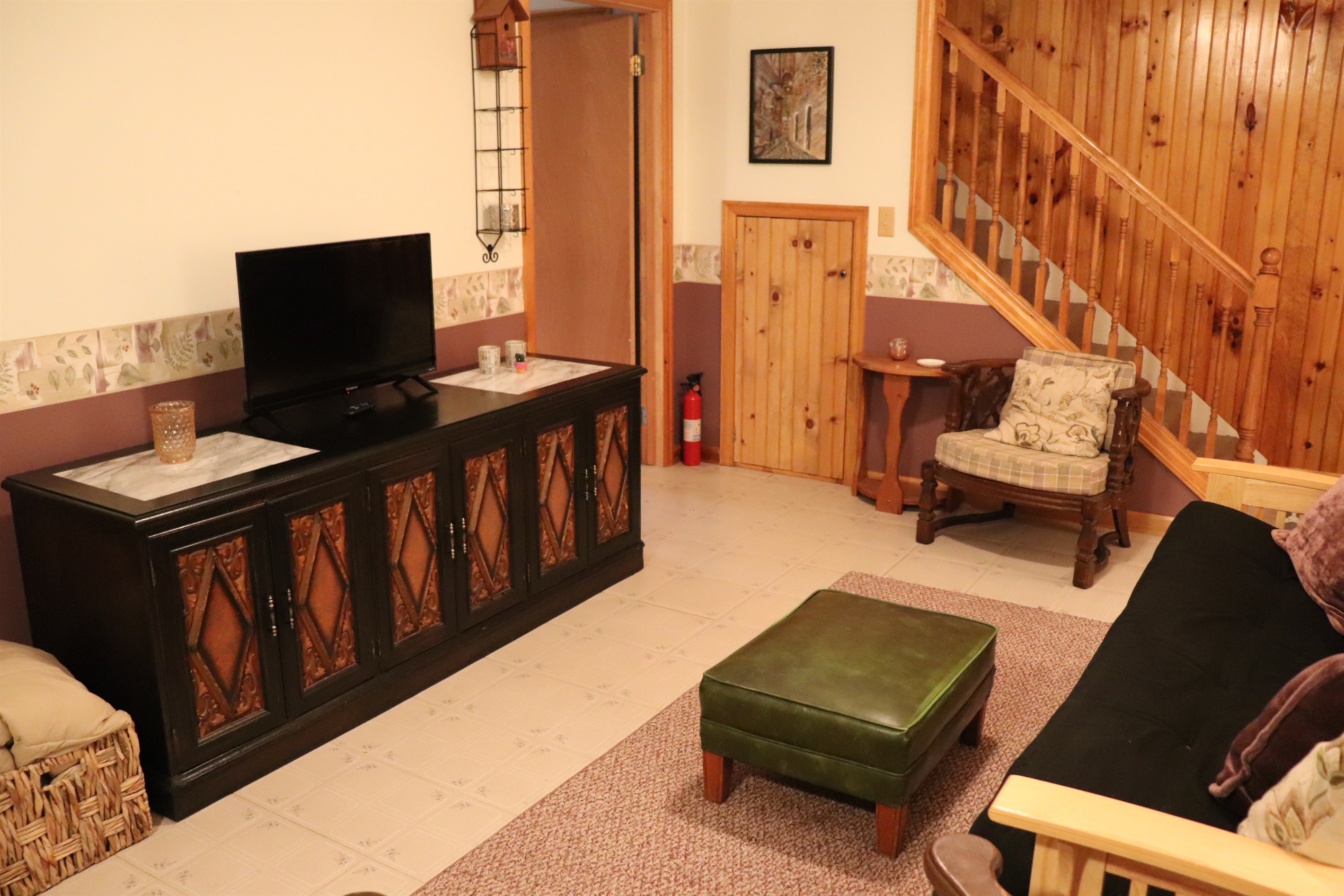 Lower level family/game room