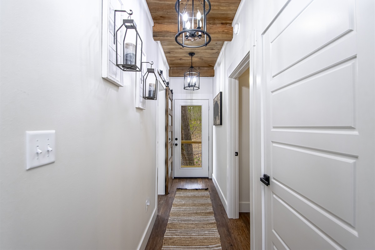 Hallway From LR To Bathroom