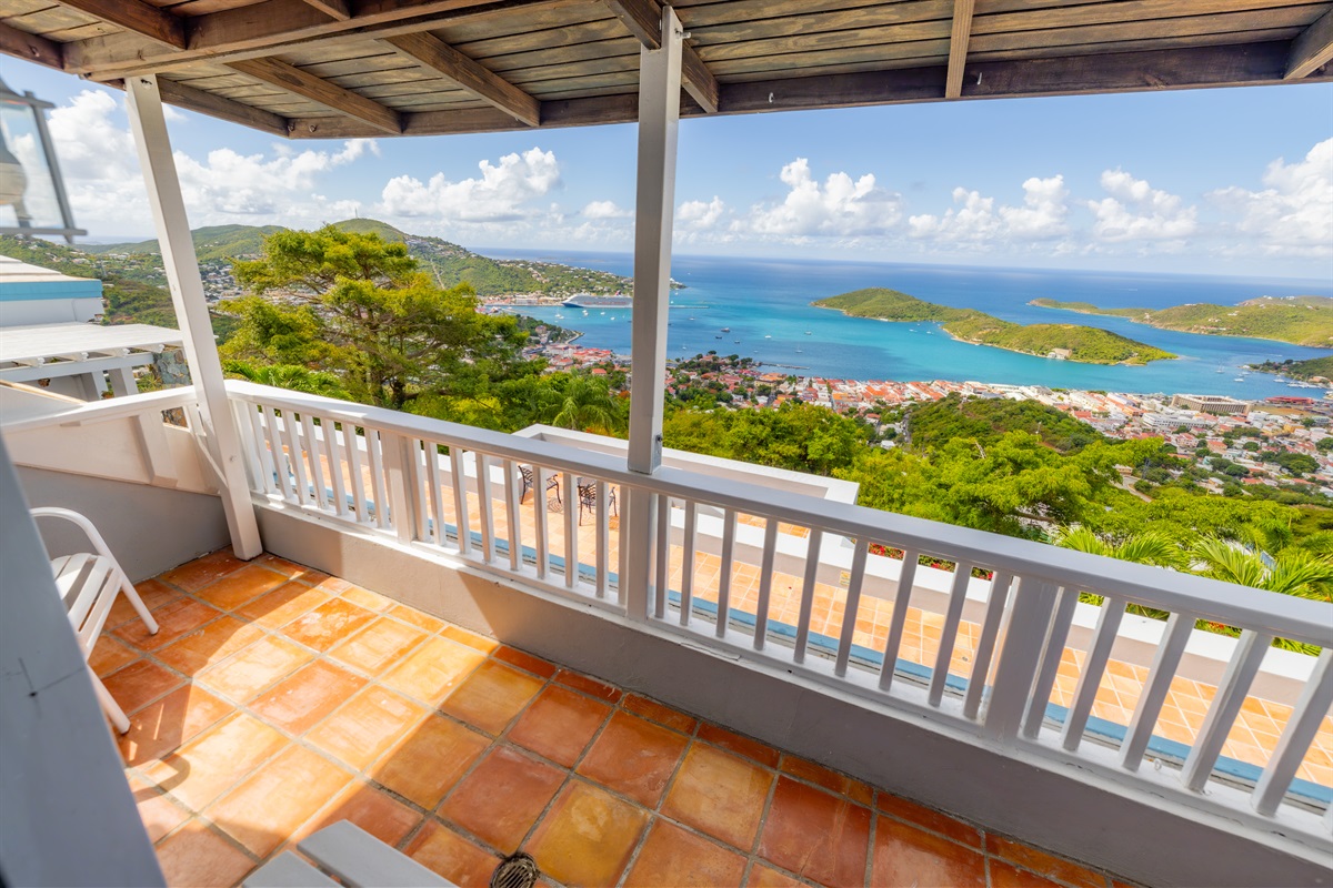 Guest suite 5 private balcony