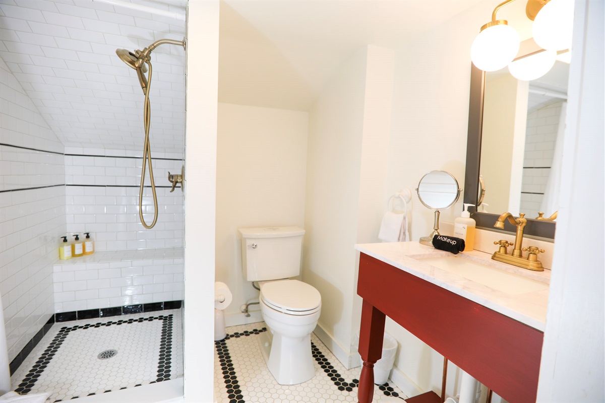 Bath with shower 2nd floor