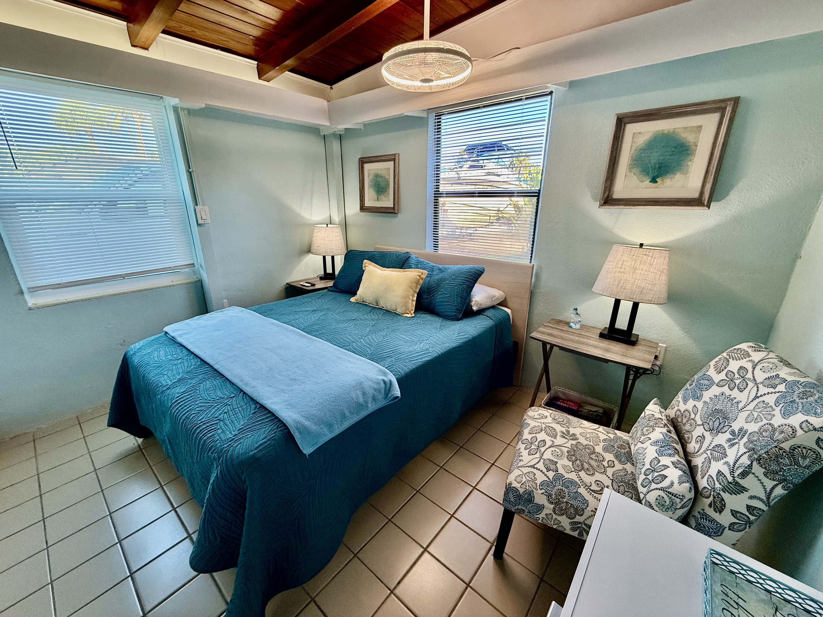 Bright Coastal Queen bedroom