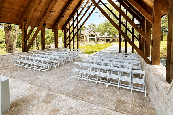 Private covered pavilion for events! (tables and seating available for rent) 
