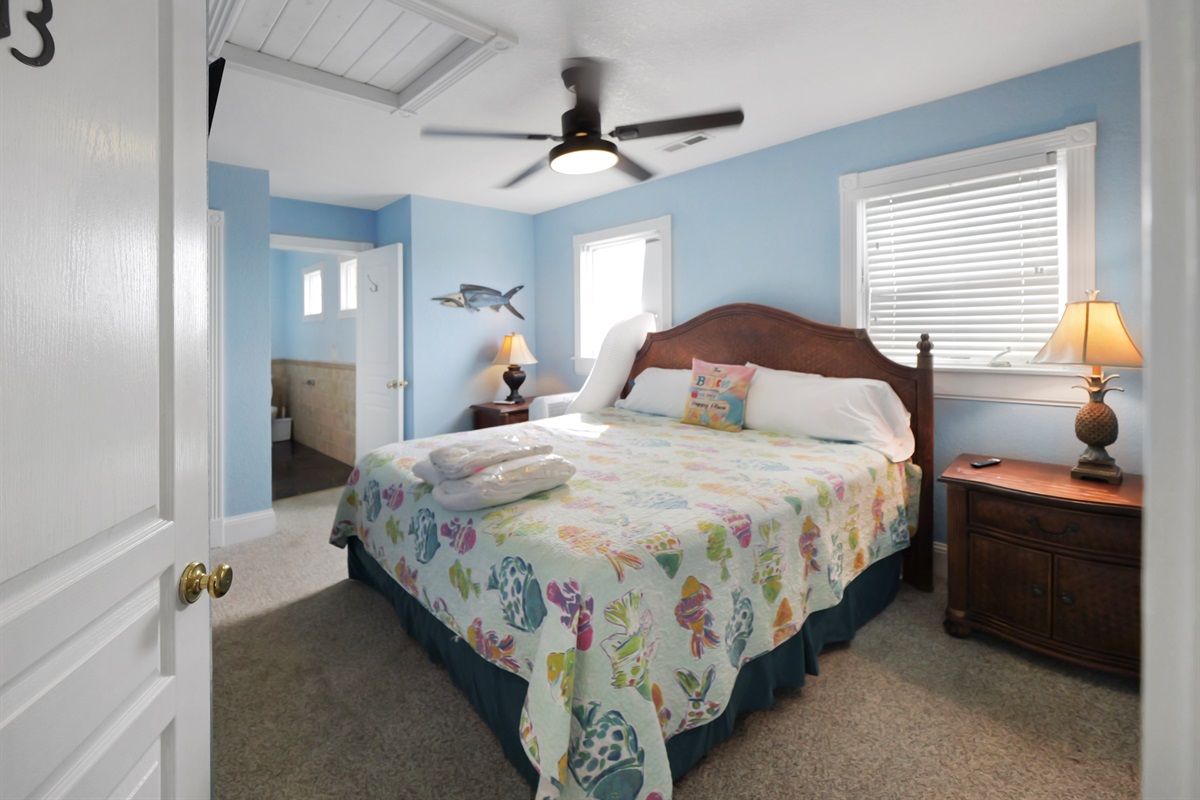 Hemingway King Suite — Comfortable Guest Room for Event Attendees | 32BR Wedding & Event Estate, Corolla 4x4 OBX