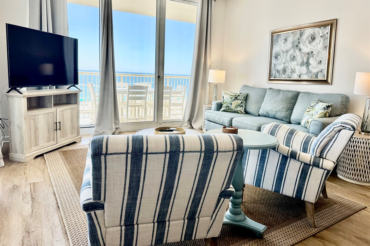 Floor to ceiling windows to showcase a fabulous view!