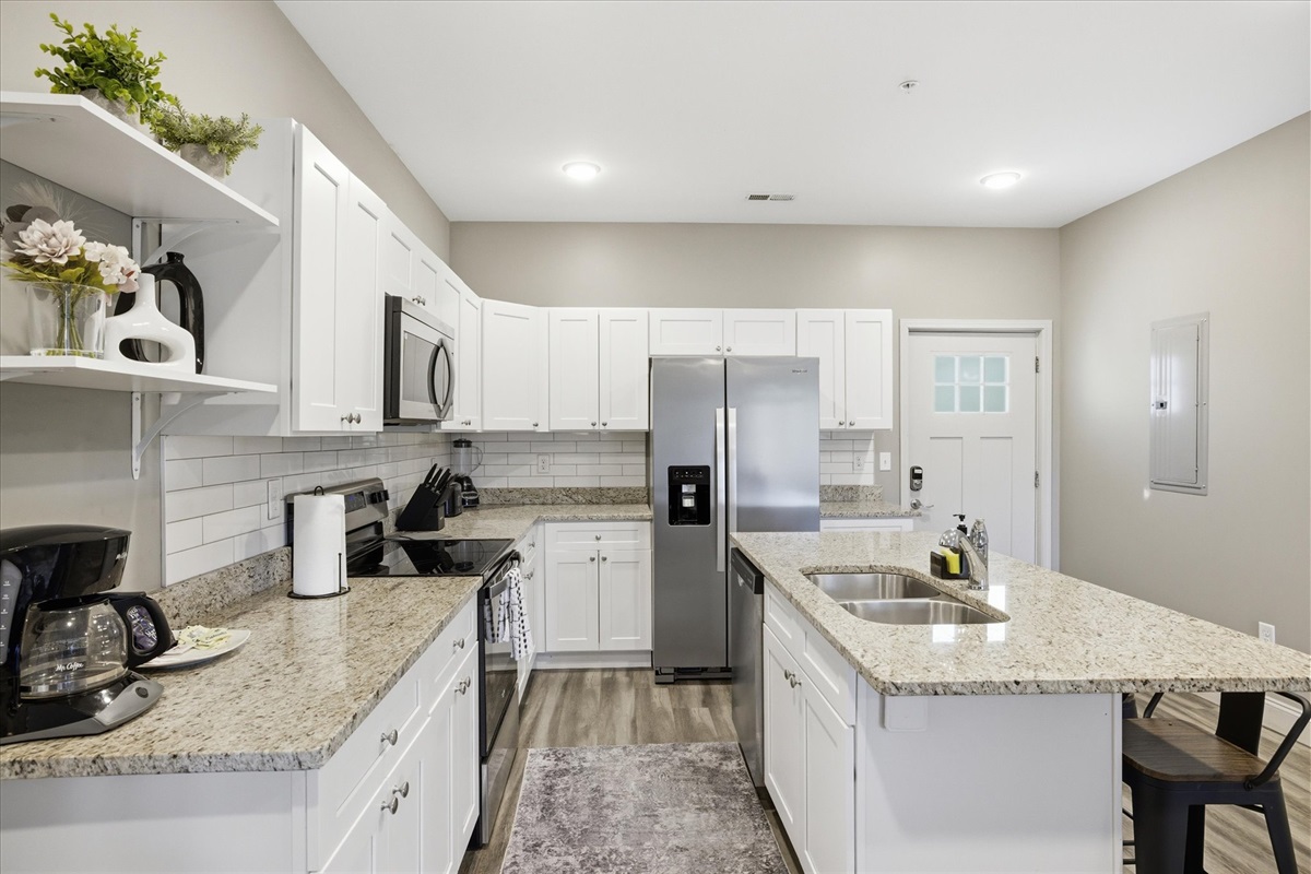 Hit brew, grab your mug, and step into your morning routine. Whether it’s a quiet start or a full group wake-up, this little corner sets the tone for the day.