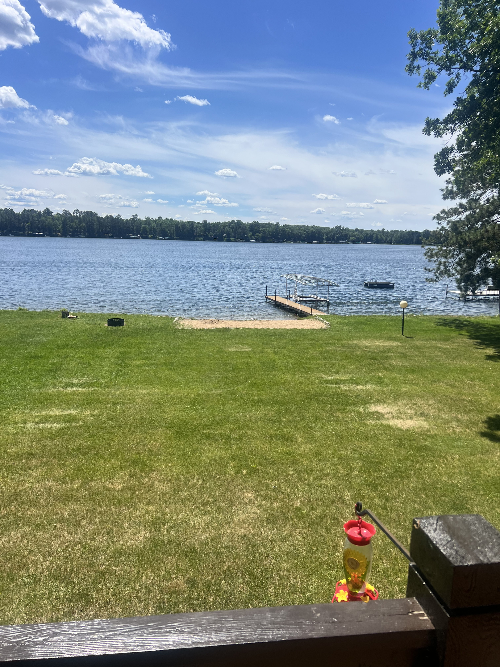View from the deck