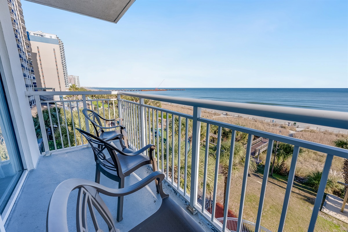 Amazing View from the Balcony!