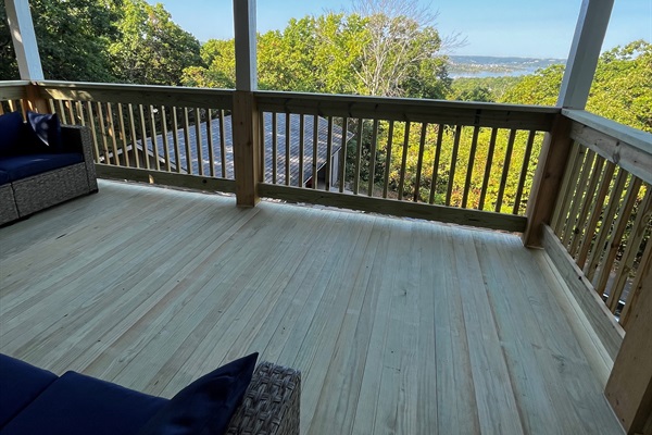 Upstairs Covered Porch