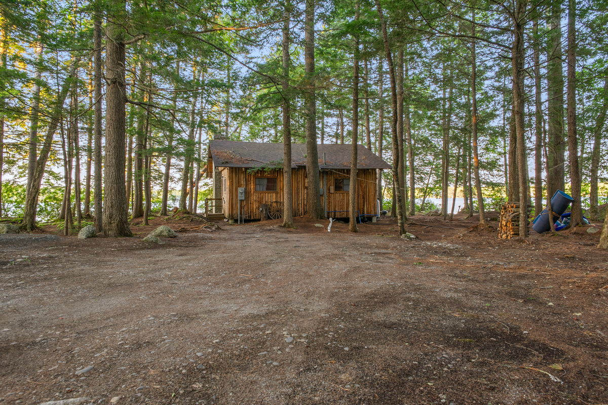 Welcome to Loonrise Point in Otis, ME. Wooded, rustic driveway with space for multiple cars and boat trailers steps from the entry door. Unload amidst natural pine soil, roots, and rocks on Beech Hill Pond, 40 minutes from Acadia National Park!