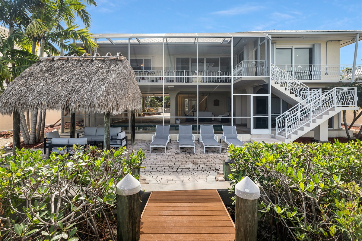 Back view from Florida Bay