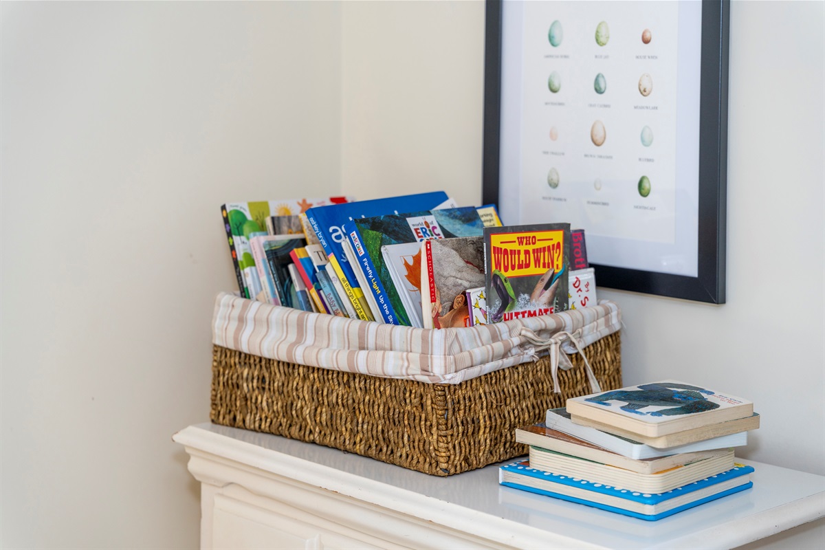 Books and toys for kids