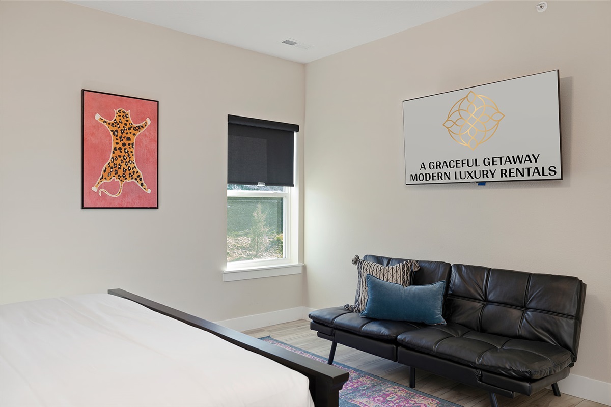 Upper level King bedroom