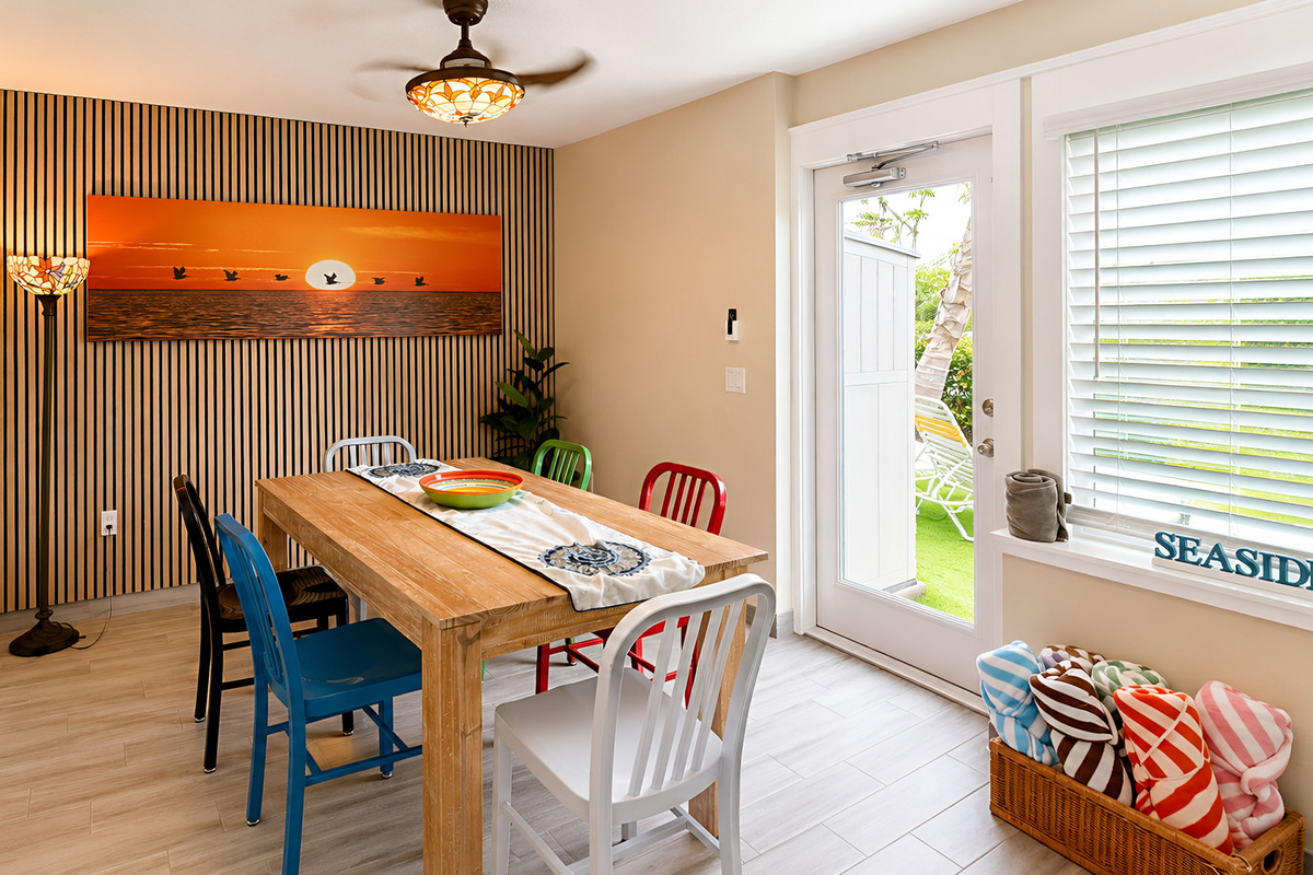 Dining Room of Pelican Suite at AMI Beach Lagoon