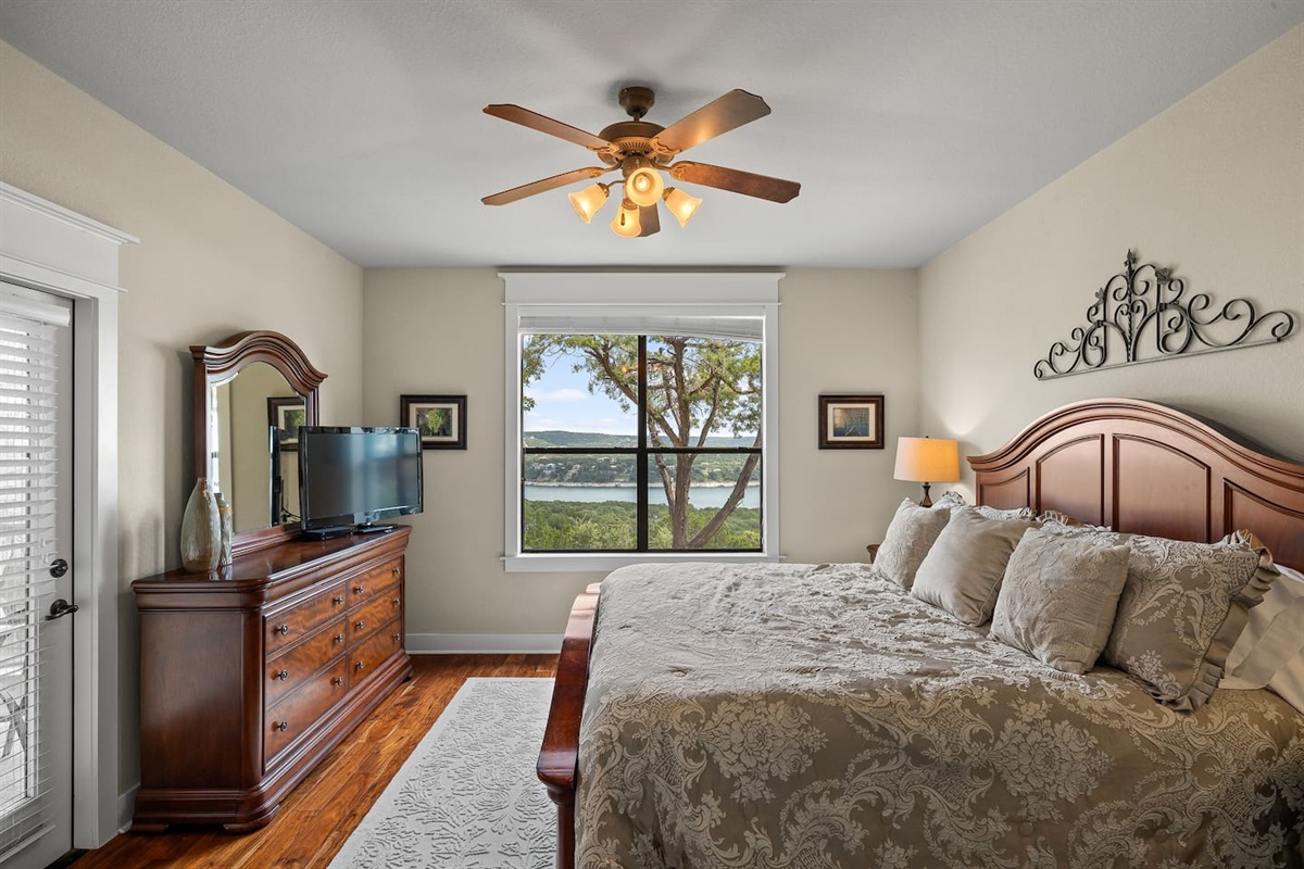 Patio Access from Master Bedroom