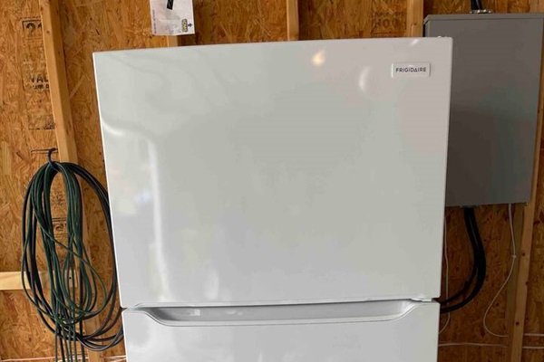 NEW! Guest Garage Refrigerator for beer, drinks, and extra space!