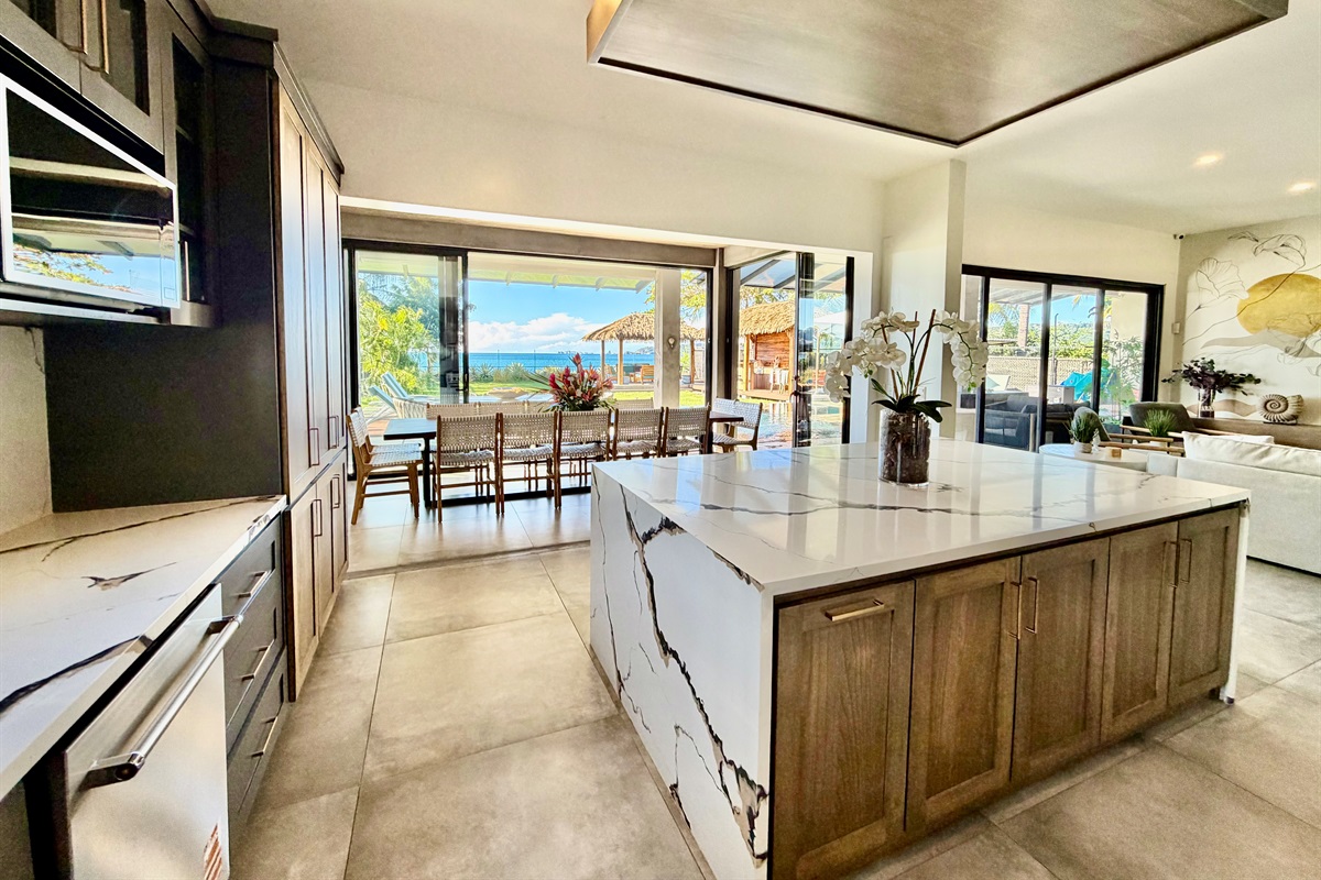 Beautifully designed kitchen.