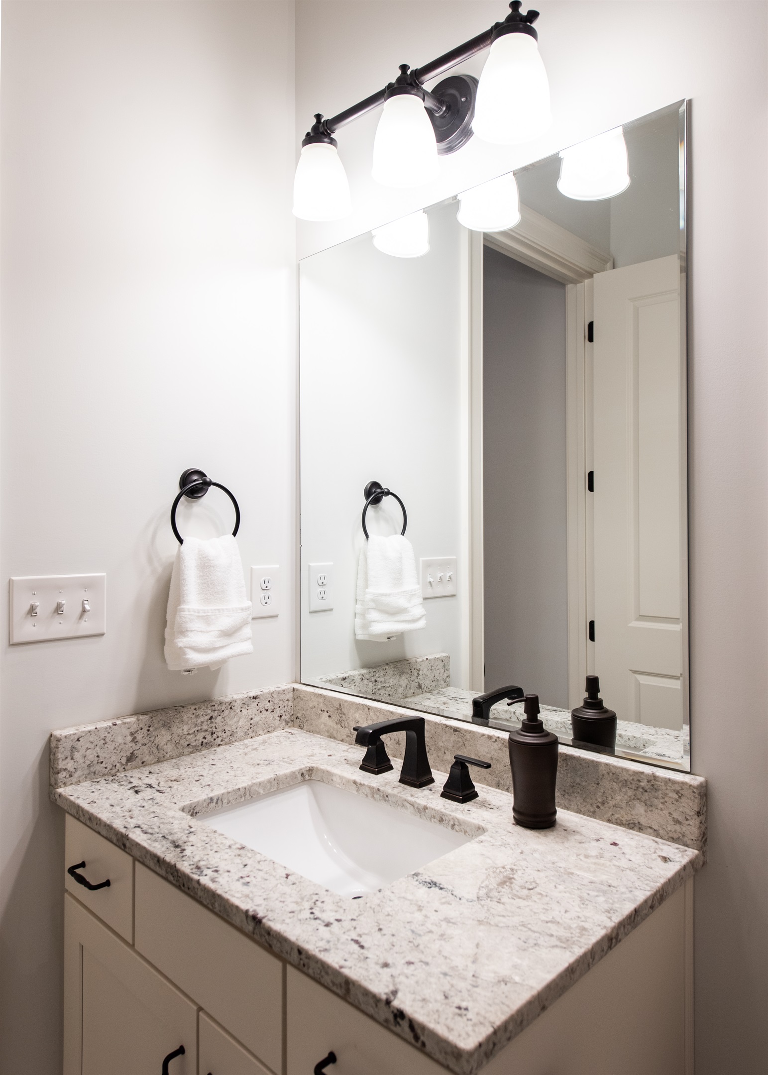Clean and modern bathroom sink, perfect for your daily routine.