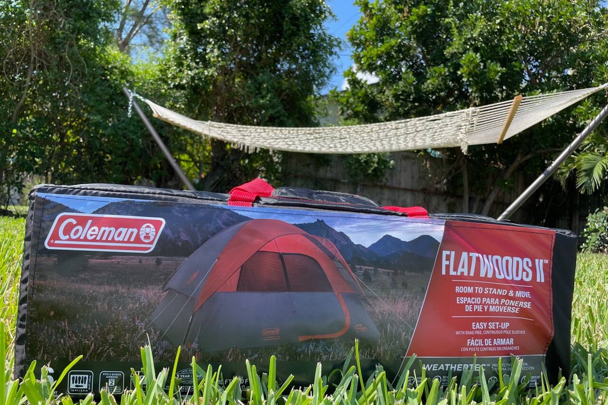 Floridians love camping out on the beach! Your stay includes 2 hammock chairs, an umbrella and this awesome tent! 