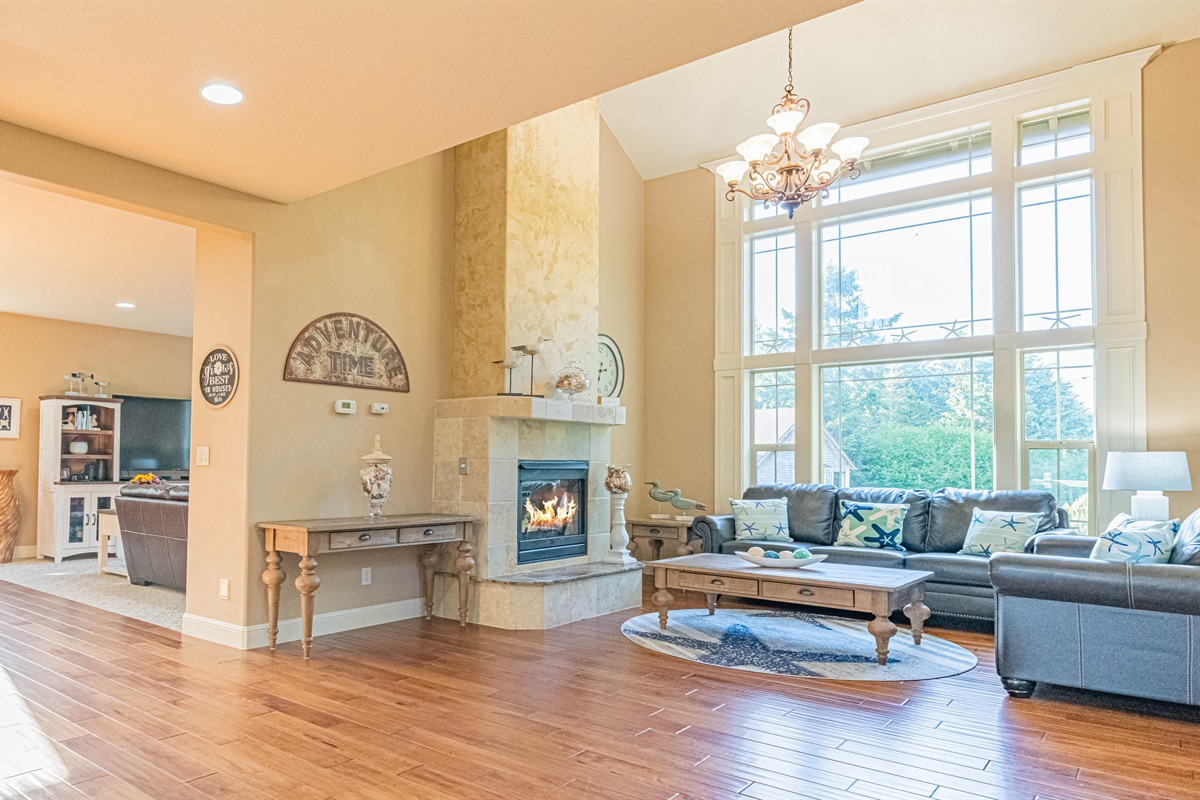 The entire house is light and bright!