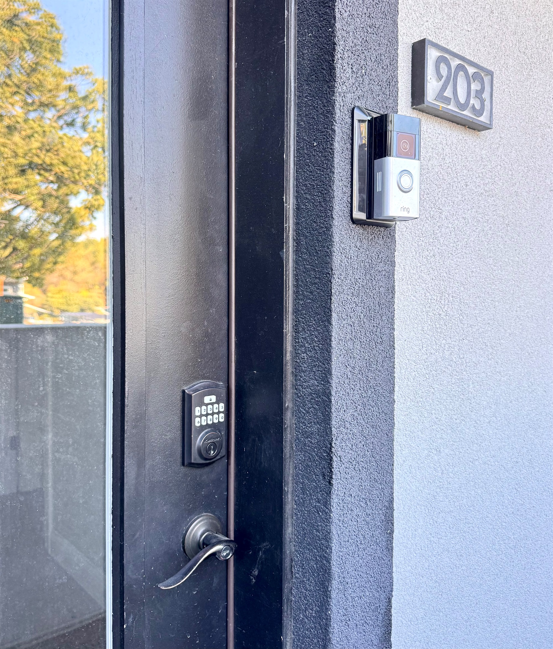 Self check-in at the door for your convenience.