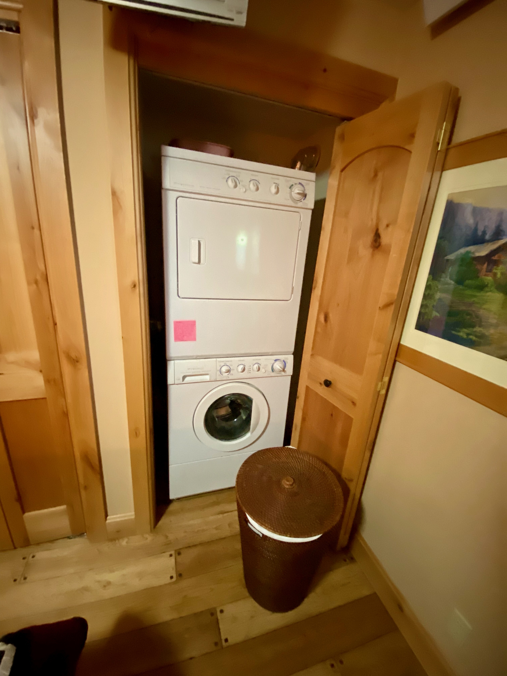 In Queen bedroom closet