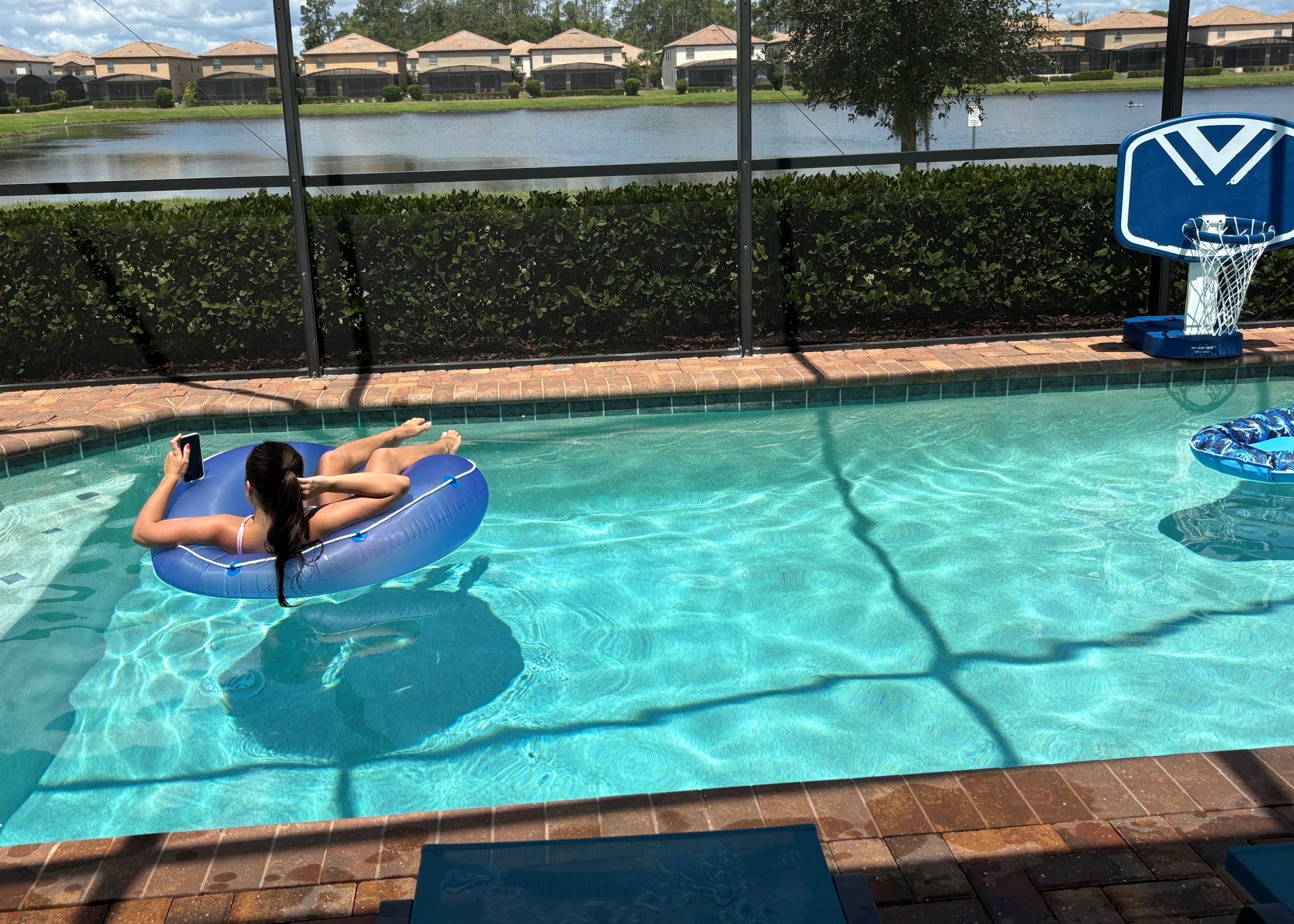 Peaceful, serene lounging time!