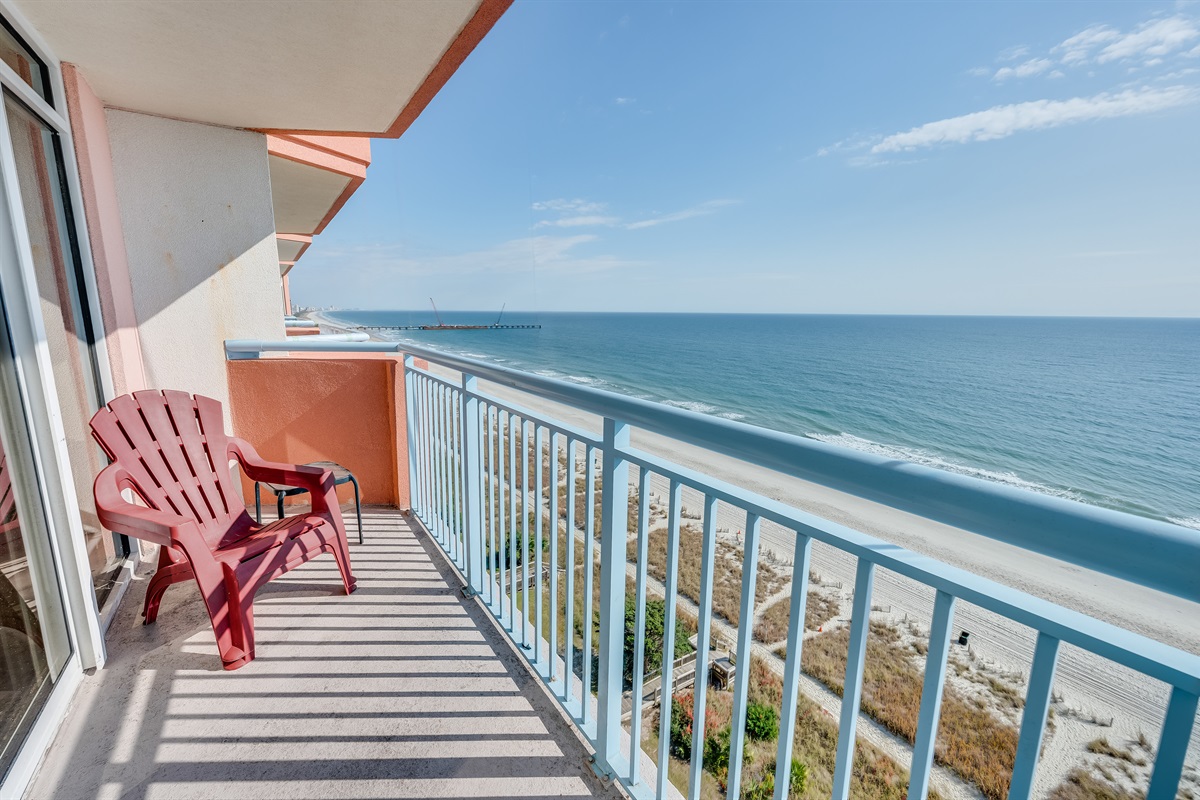 Amazing View from the Balcony!