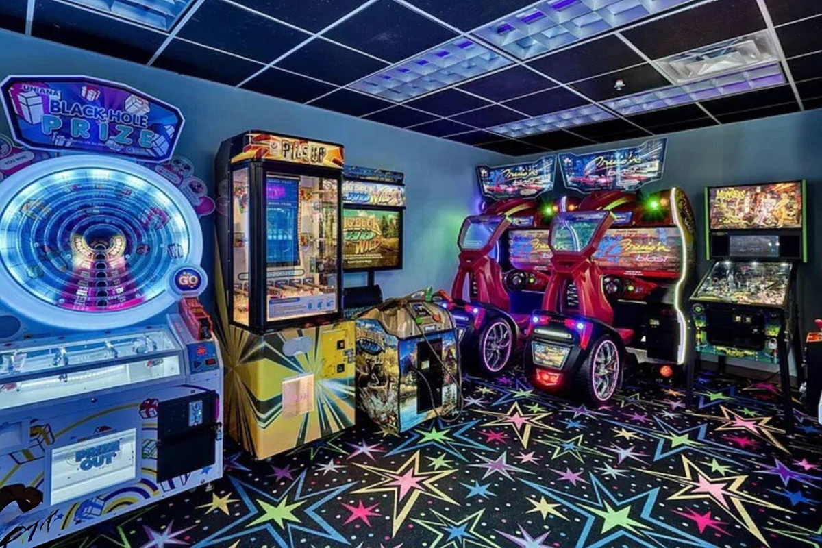 Arcade located near the Security Office