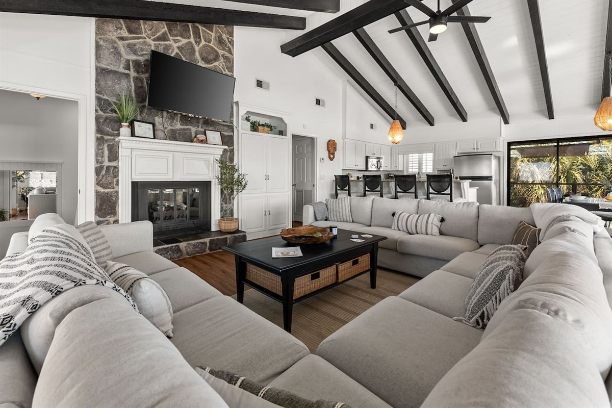 Room enough for the whole crew to snuggle up!