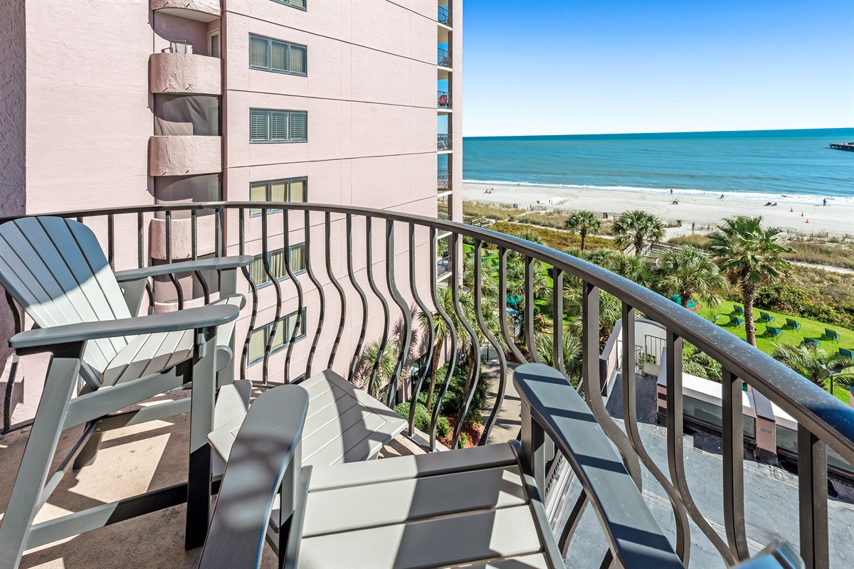 Breathtaking Views from Balcony!