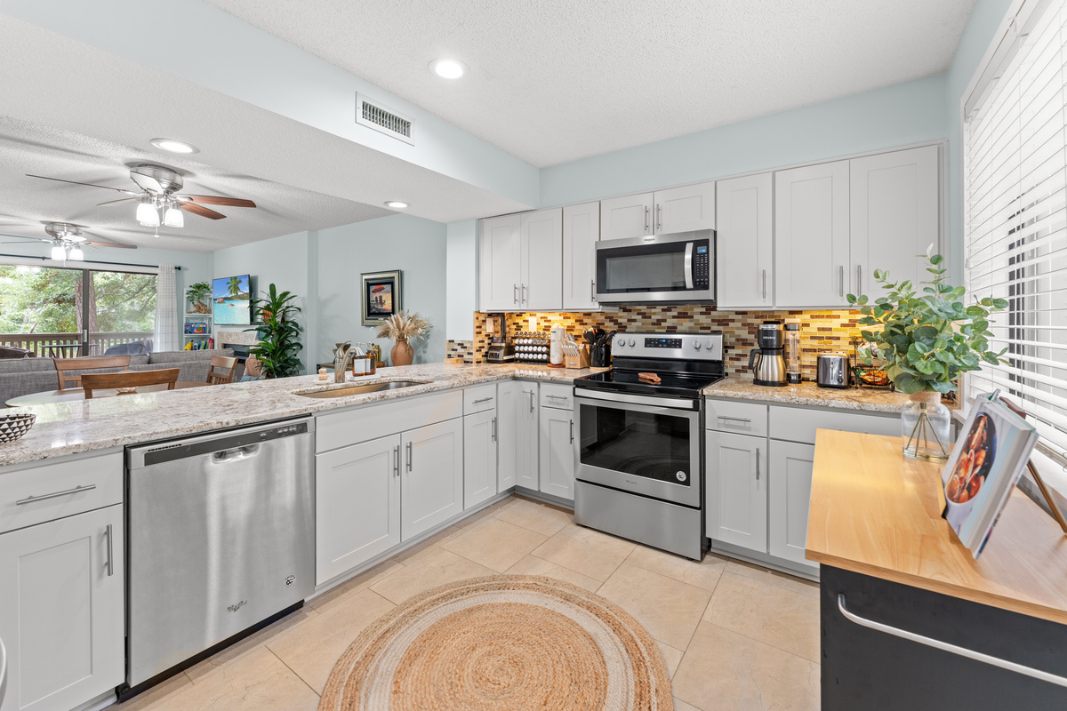 Spacious Remodeled Kitchen