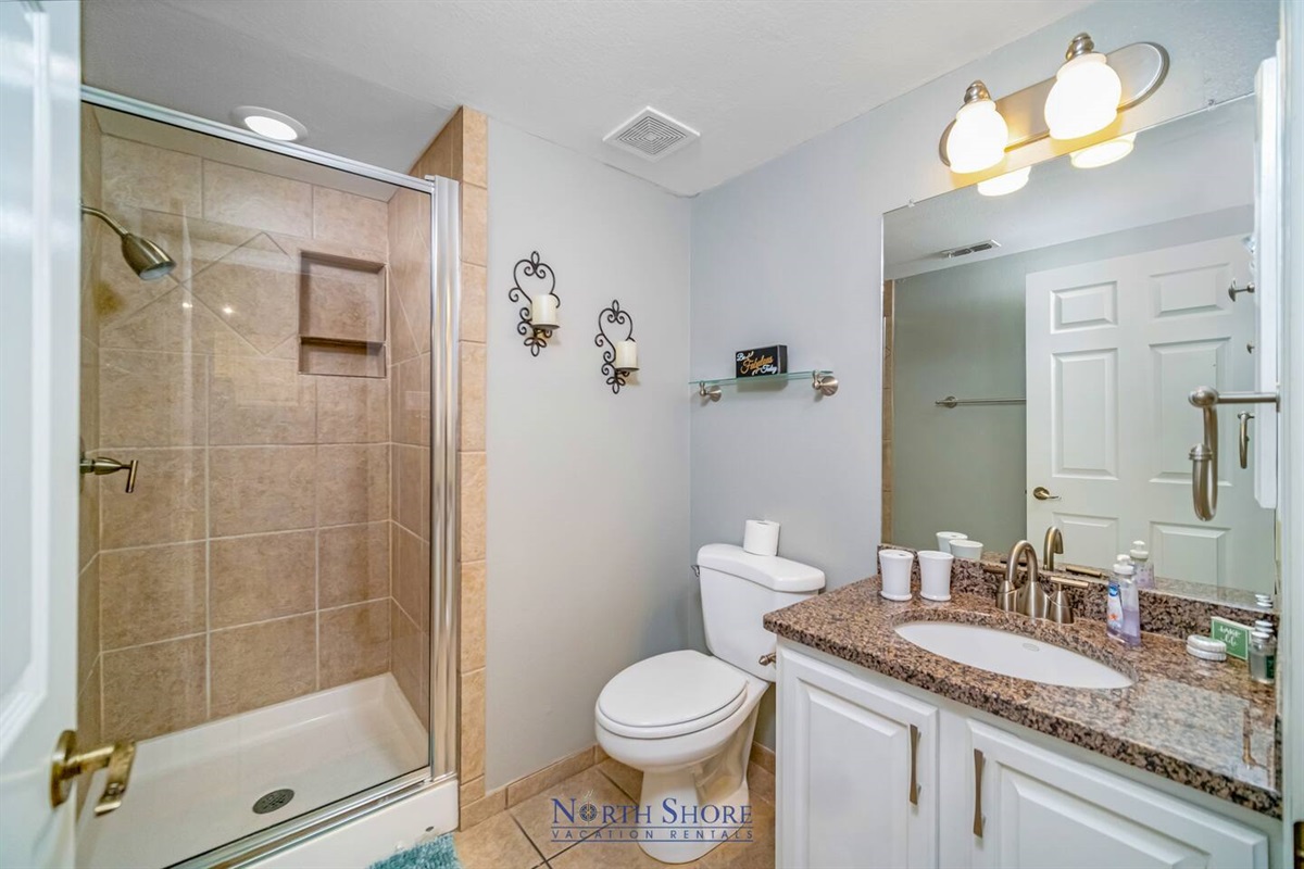 Guest Bath with Walk-in Shower