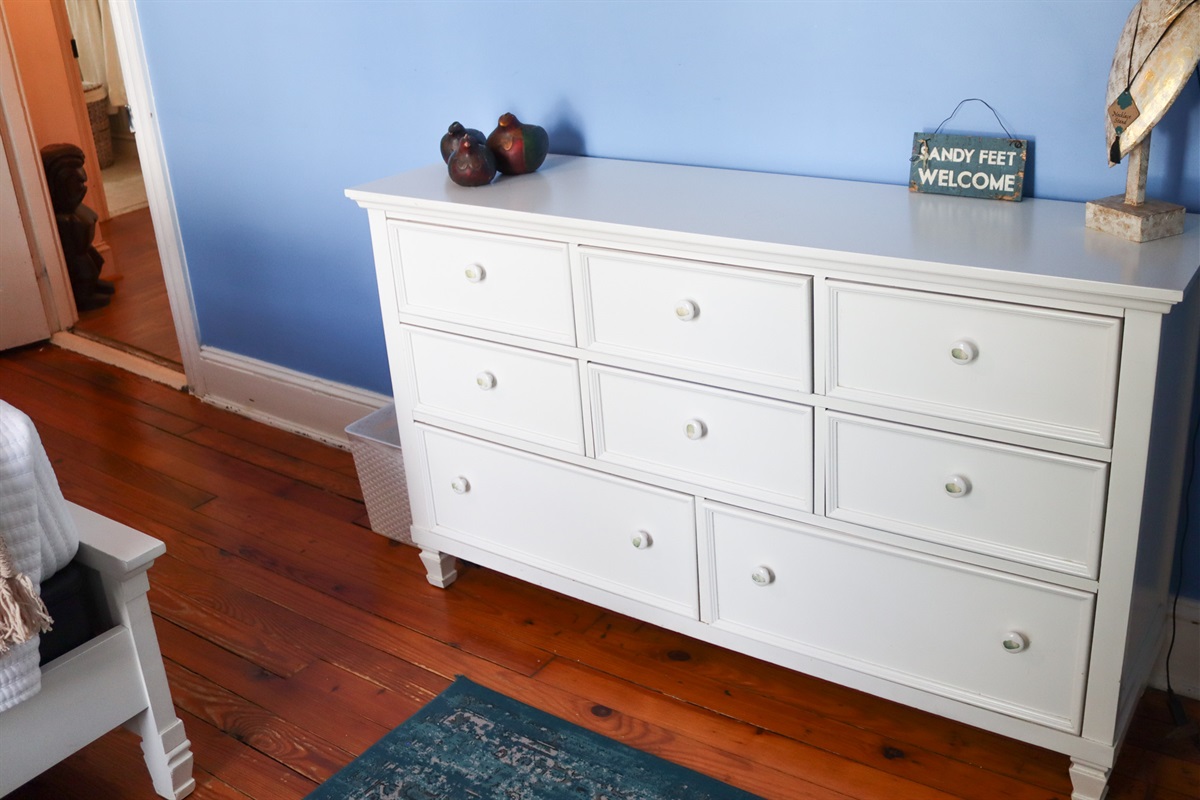 Peaceful primary bedroom for restful sleep