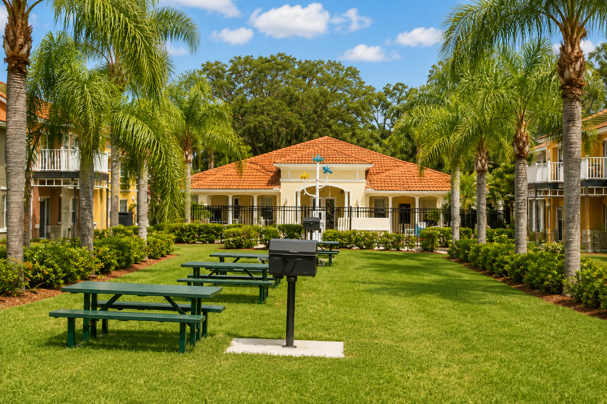 Resort BBQ Area