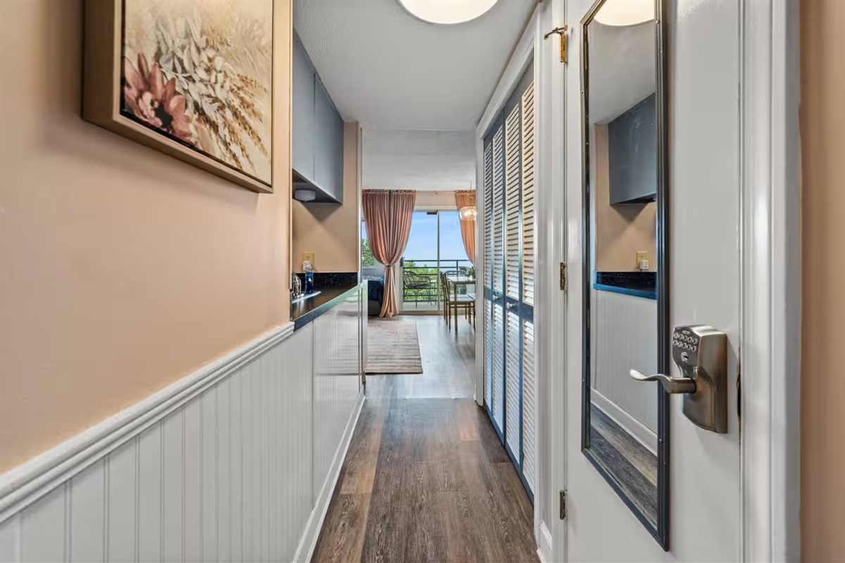 Hallway from front door