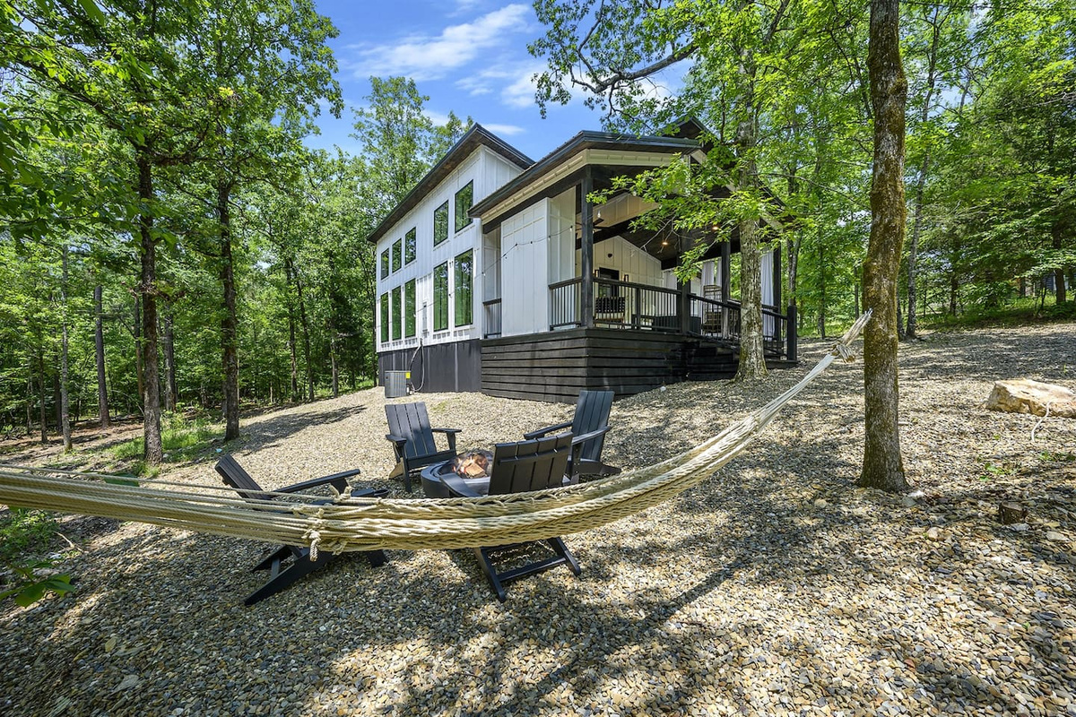 Relax in the hammock surrounded by nature's beauty and starry nights!