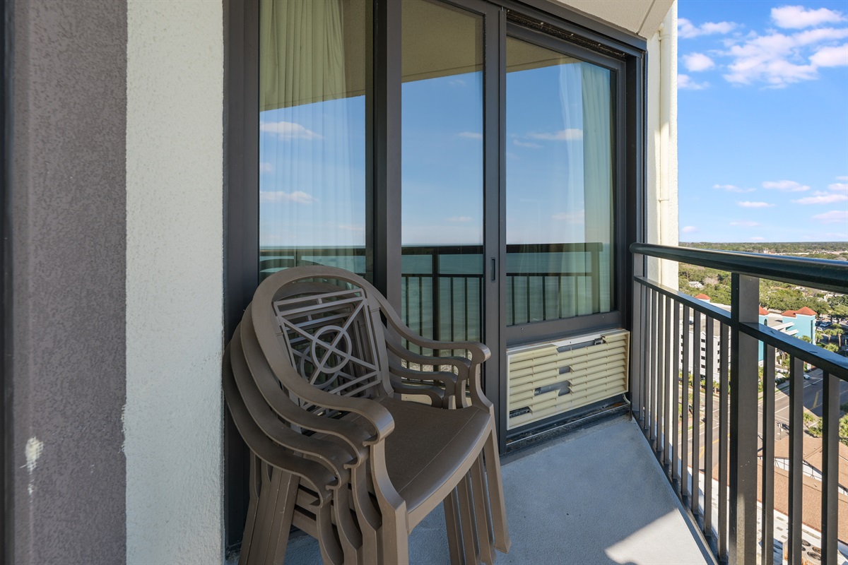 Breathtaking Views from Balcony!