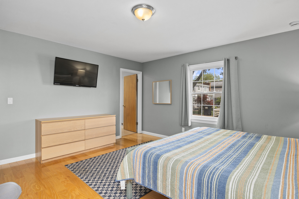 Primary Bedroom King Bed and Private Bath