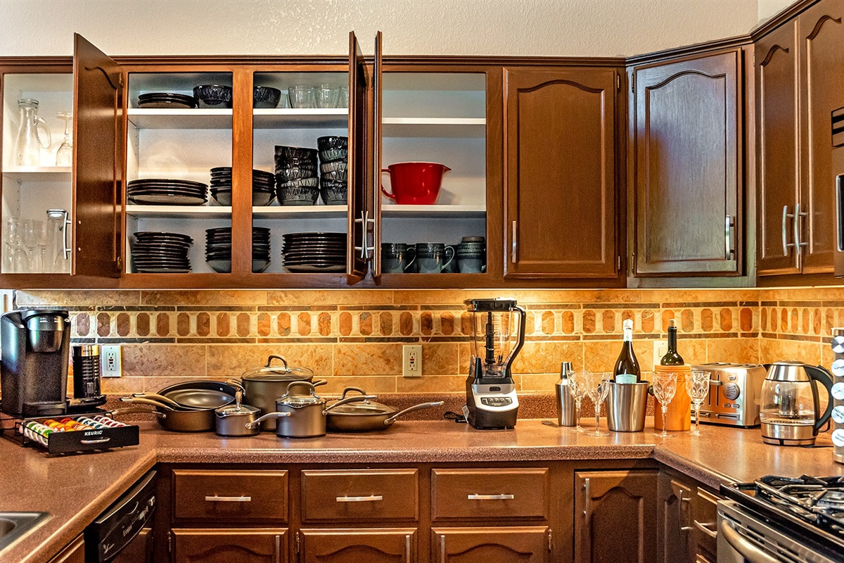 Kitchen with Utensils