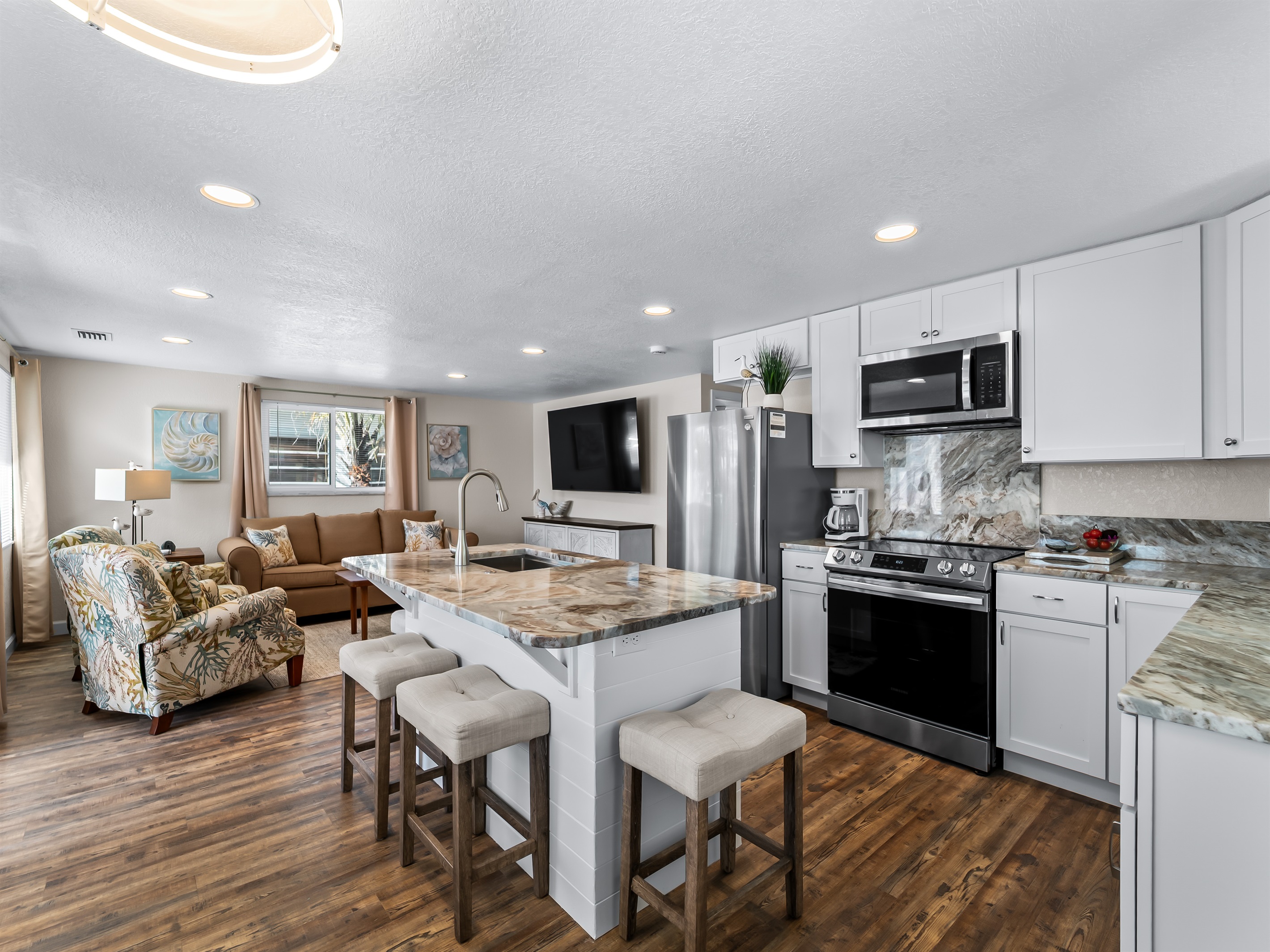 Kitchen with all cookware