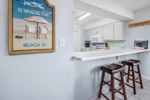 Our breakfast nook